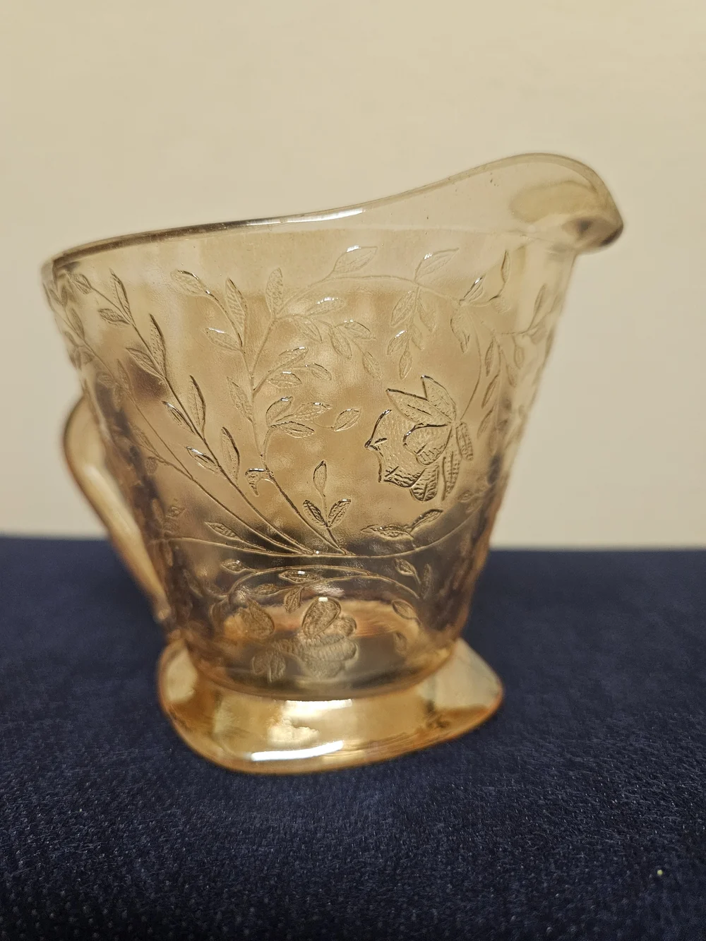 1950s Jeanette Creamer Pitcher with Handle